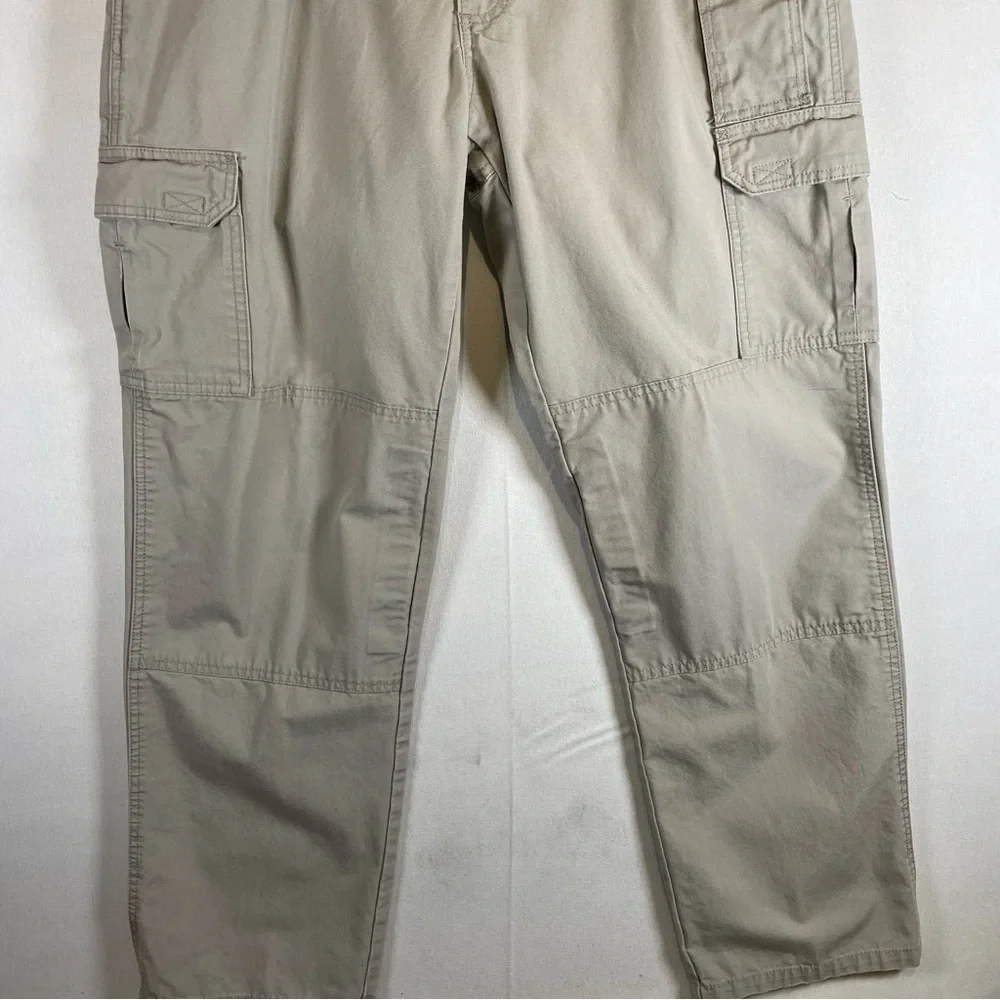 5.11 Tactical Cargo Pants Men’s 36x34 Khaki Cotton Canvas Style 74251